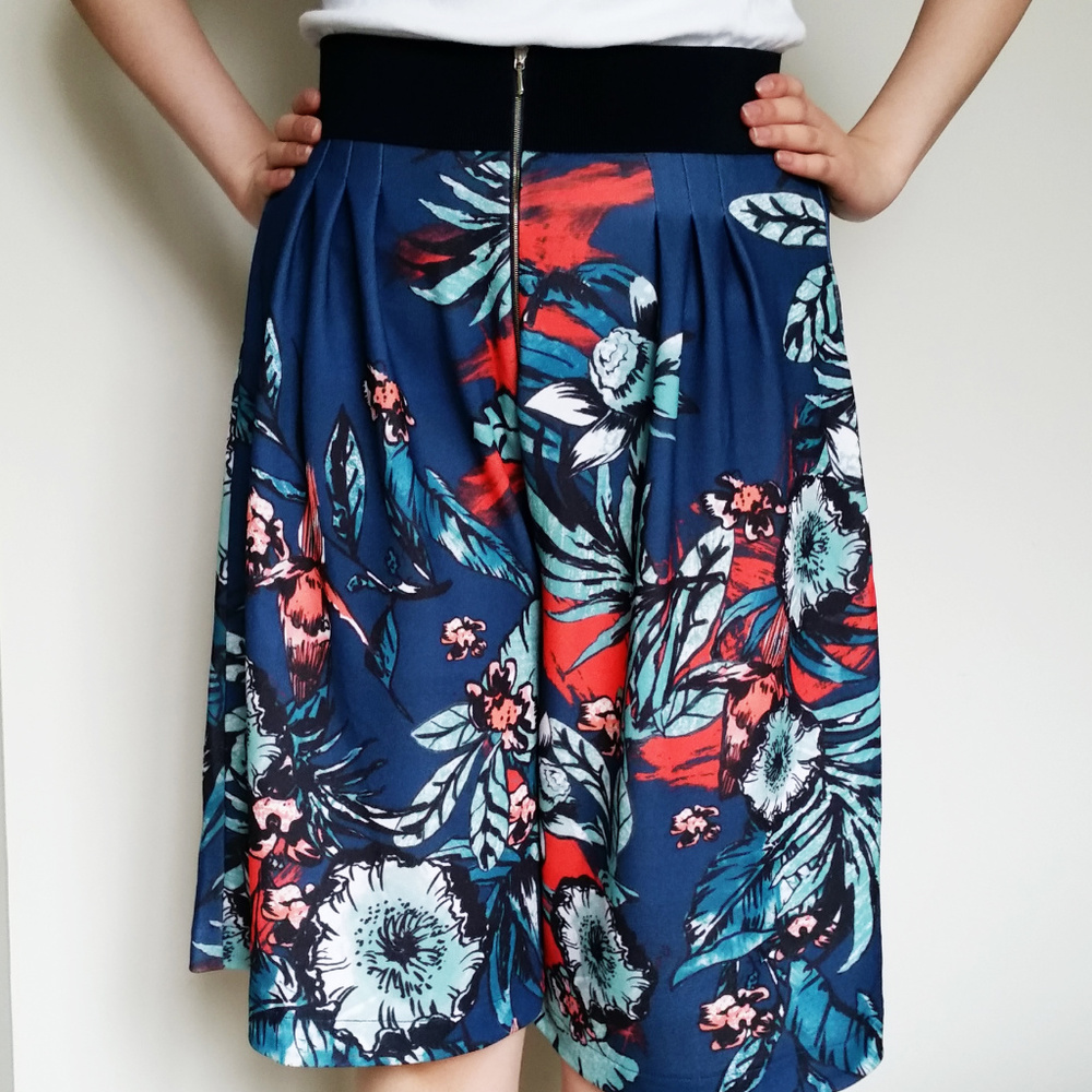 Zara Floral Short Culottes